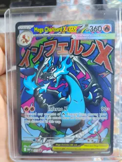 Mega Charizard X ex MEP023 Black Star Promo UPC Pokemon TCG NM #023 - Image 1