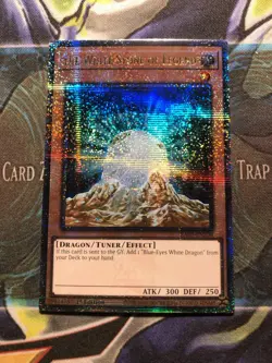 *** THE WHITE STONE OF LEGEND *** QUARTER CENTURY SECRET RARE RA03-EN208 YUGIOH! - Image 1