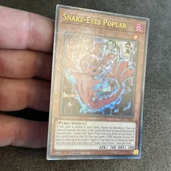 Yugioh! Snake-Eyes Poplar - PHNI-EN012 - Ultra Rare - 1st Edition NM - Image 2