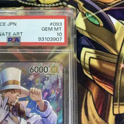 One Piece PSA 10 Rob Lucci Alt Art SR OP05-093 Awakening of the New Era Japanese - Image 3