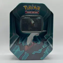 Pokemon TCG Darkrai Triple Whammy Collector’s Tin Factory Sealed - Image 1
