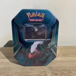 FACTORY SEALED-Pokemon TCG: Darkrai Triple Whammy Collector's Tin-BRAND NEW - Image 1