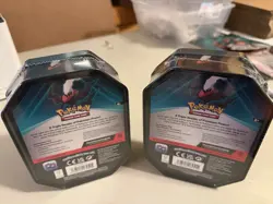 X2 Pokemon TCG Darkrai Triple Whammy Collector's Tin - Factory Sealed New 2 TINS - Image 2