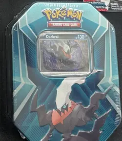 Pokemon TCG: Darkrai Triple Whammy Collectors Tin - Factory Sealed - Image 1