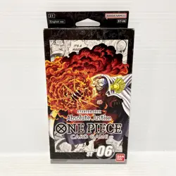 One Piece Card Game Starter Deck ST06 - Brand New Sealed - Absolute Justice - Image 1