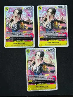 Boa Hancock - One Piece - PRB02-017 - SR - Premium Booster Vol 2 Lot X3 - Image 1