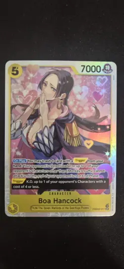 One Piece TCG - Boa Hancock SR English - PRB02-017 - PRB2 Premium Booster Vol. 2 - Image 1