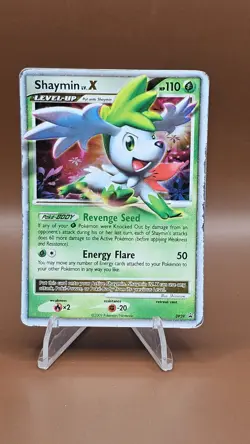 Shaymin LV X DP39 Holo Black Star Promo D&P LV.X Vintage Pokemon TCG Card HP - Image 1