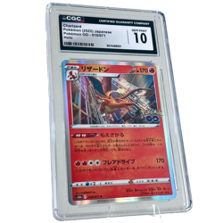 Charizard CGC 10 Gem Mint Japanese Graded 2022 Pokemon GO Holo 010/071 - Image 1