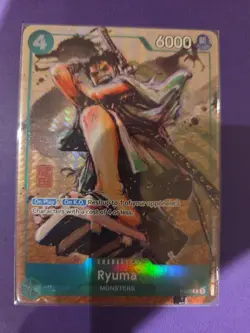 ONE PIECE Ryuma P-072 Premium Card Collection Best Selection Vol.3 Promo Sealed - Image 1