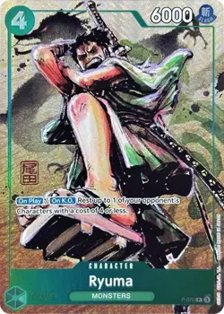 ONE PIECE Ryuma P-072 Premium Card Collection Best Selection Vol.3 Promo - Image 1