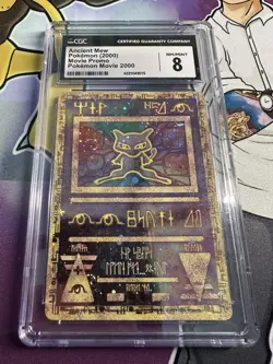 CGC NM/Mint 8 Ancient Mew Movie Promo 2000 With Holo Swirls - Image 3