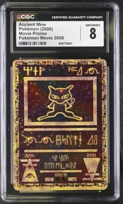 CGC 8 ANCIENT MEW MOVIE PROMO POKEMON NM/ MINT - Image 1