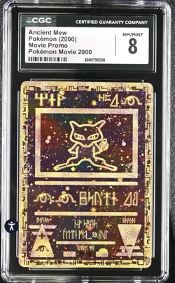 Ancient Mew 2000 Pokemon Movie Promo Holo CGC 8 NM/MINT - Image 2