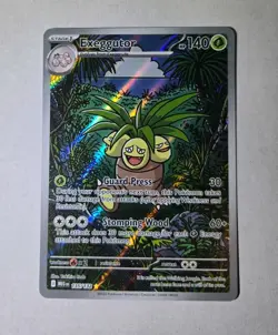 Pokemon Exeggutor 135/132 Me01: Mega Evolution Holo Illustration Rare EN Card - Image 1