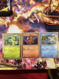 Pokemon TCG S&V 151 Poster Collection Box Promo Three Card Set - Cosmos Holo - Image 1