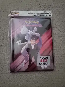 Destined Rivals Ultra PRO Pokemon 9-Pocket Portfolio Holds 252 Cards Sealed New - Image 1