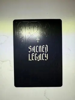 Sacred Legacy: Card TCG 2025 The Messiah - SECRET RARE 103/100 1st Edition - Image 2