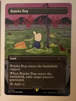 Bojuka Bog Regular Rare Secret Lair Fallout Magic the Gathering TCG Card NM - Image 1