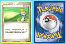 Lot of (2) 2005 Pokemon cards, EX Unseen Forces, Trainer Potion, Spinarak NM-MT! - Image 2