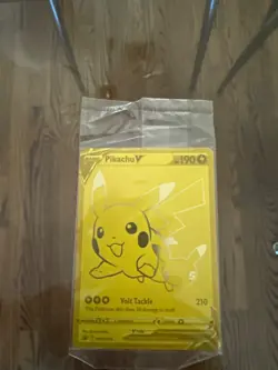 Pikachu V SWSH145 SWSH: Sword & Shield Promo Cards Holo - Image 1