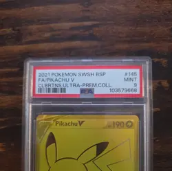 Pikachu V SWSH145 SWSH: Sword & Shield Promo Cards Holo - Image 2