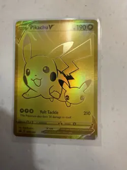 Pikachu V SWSH145 SWSH: Sword & Shield Promo Cards Holo - Image 1