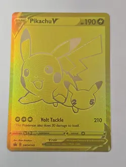 Pikachu V SWSH145 SWSH: Sword & Shield Promo Cards Holo - Image 1