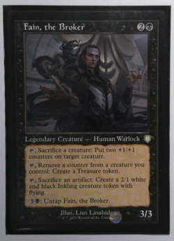 Mtg - Fain, The Broker *Retro Frame* - Image 1