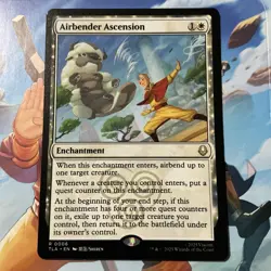 Airbender Ascension Avatar: The Last Airbender Regular M NM NP MTG - Image 1