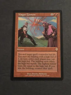 Mage's Contest Invasion MTG LP FREE SHIPPING - Image 1