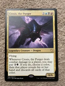 Crosis, the Purger Discard Commander Edh Deck Mtg Magic The Gathering - Image 1