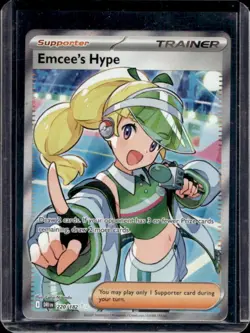 2025 Pokemon Destined Rivals Emcee's Hype #220/182 - Image 1