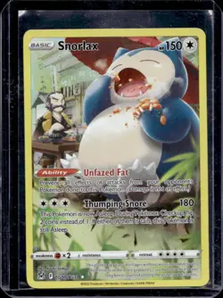 2022 Pokemon SWSH Lost Origin Snorlax Trainer Gallery #TG10/TG30 - Image 1
