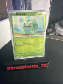 Pokemon 151 Stamped Promo Bulbasaur (Best Buy) 001/165 *SEALED* - Image 1