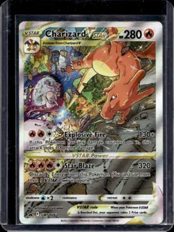 2019-2023 Pokemon SWSH Black Star Promos Charizard VST #SWSH262 - Image 1