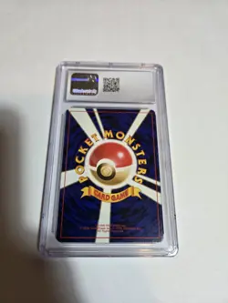 MACHAMP POKEMON 1996 JAPANESE BASE SET HOLO CGC 7 - Image 2