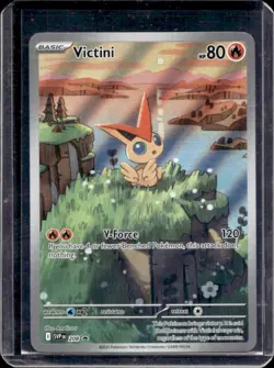 2023-25 Pokemon SV Black Star Promos SVP EN Victini #208 - Image 1