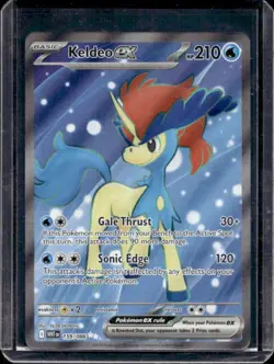 2025 Pokemon White Flare Keldeo ex Ultra Rare #159/086 - Image 1