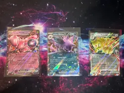 Pokemon TCG Team Rocket’s Mewtwo Nidoking Persian EX SVP216 SVP217 SVP217 Promos - Image 1