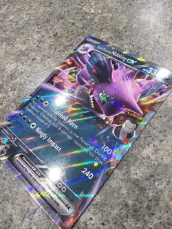TEAM ROCKET'S NIDOKING EX SVP217 BLACK STAR PROMO POKEMON TCG: DESTINED RIVALS - Image 2