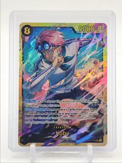 KOBY 2025 ONE PIECE A FIST OF DIVINE SPEED SECRET RARE B #OP11-119 Q0646 - Image 1