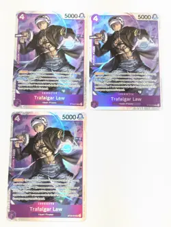 3x Trafalgar Law - ST10-010 - English - One Piece TCG PRB01 - Image 1