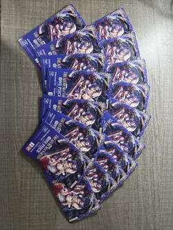 One Piece OP-14 EB-04 The Azure Sea’s Seven 17X Sleeved Booster Packs Opened - Image 1