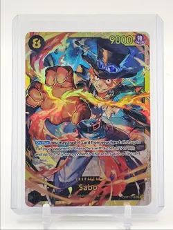 SABO 2024 ONE PIECE 500 YEARS IN THE FUTURE SECRET RARE #OP07-118 Q0646 - Image 1