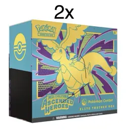 TCG Ascended Heroes Pokemon Center Exclusive Elite Trainer Box - PRESALE 2 ETB! - Image 1