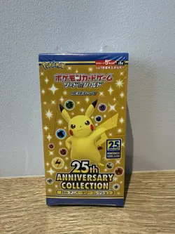 Pokemon 25th Anniversary Collection Japanese Booster Box S8a Sealed - Image 1