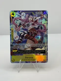 Perona (Alternate Alt Art) OP14-111 R THE AZURE SEA'S SEVEN English - Image 1