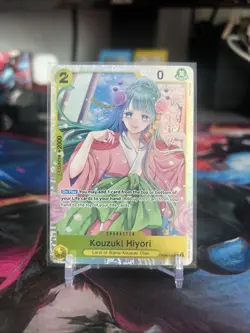 Kouzuki Hiyori OP06-106 SR Wings Of The Captain English One Piece Card Game M/NM - Image 1