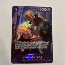 Vinsmoke Sanji (TR) OP10-063 Legacy of the Master Foil Treasure Rare Near Mint - Image 2